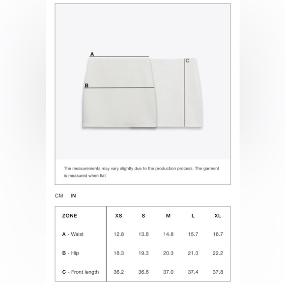 NWT ZARA FRINGED PENCIL SKIRT ZW COLLECTION - Picture 17 of 17